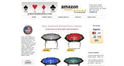 Desktop Screenshot of pokersharktables.com